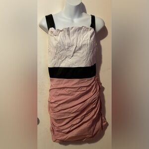 Mystic women’s Pink, White & black Dress size L